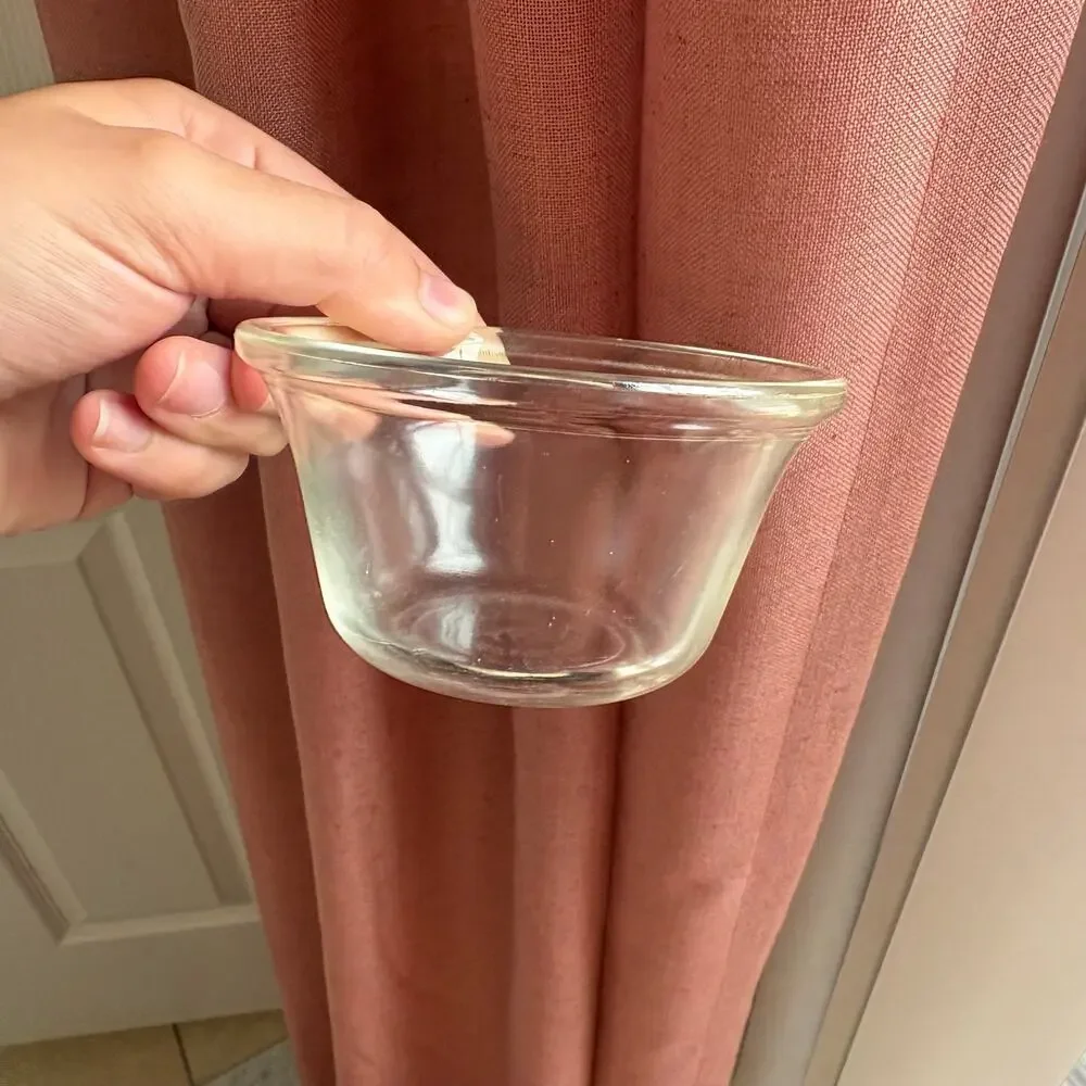 Vintage Pyrex custard cup, specifically model #414 // 4 oz